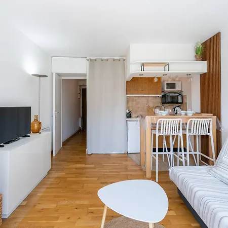 Διαμέρισμα Studio Cabine Proche Plage Avec Balcon Sud, Wifi, Et Parking - - Fr-1-477-98